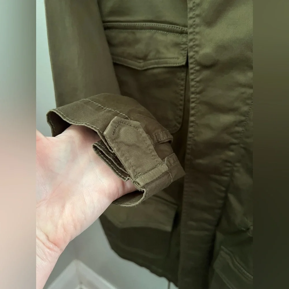 Current/Elliott The Updated Infantry Jacket In Army Green Size 2 New - Picture 6 of 13
